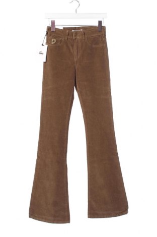 Pantaloni de velvet de femei Lois, Mărime XS, Culoare Maro, Preț 28,82 Lei