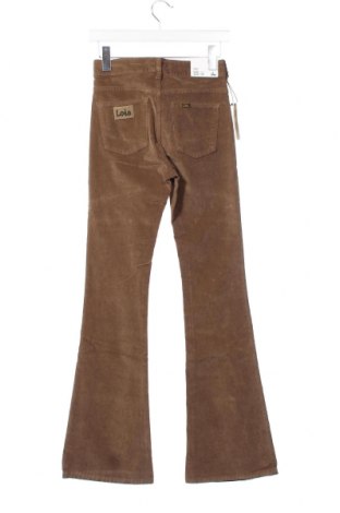 Дамски джинси Lois, Размер XS, Цвят Кафяв, Цена 10,22 лв.