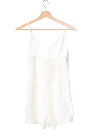 Damen Overall Bershka, Größe XS, Farbe Weiß, Preis 31,96 €