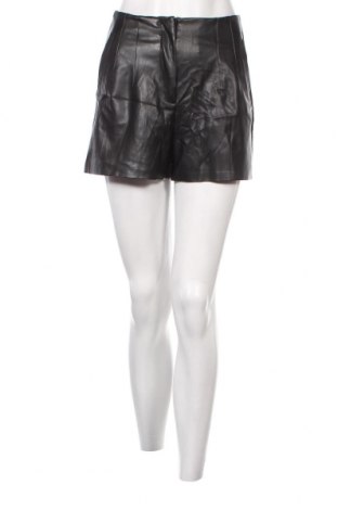 Γυναικείο κοντό δερμάτινο παντελόνι Amisu, Μέγεθος S, Χρώμα Μαύρο, Τιμή 8,22 €
