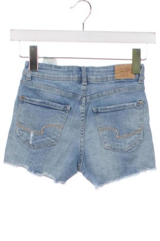 Pantaloni scurți de femei Bershka, Mărime XXS, Culoare Albastru, Preț 48,72 Lei