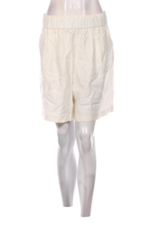 Дамски къс панталон H&M, Размер L, Цвят Бял, Цена 31,00 лв.