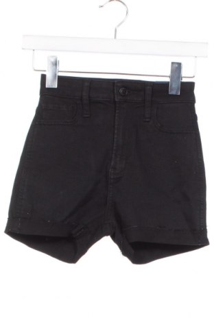Дамски къс панталон Hollister, Размер XXS, Цвят Черен, Цена 8,64 лв.