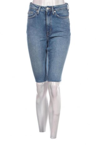 Дамски къс панталон Weekday, Размер S, Цвят Син, Цена 17,08 лв.