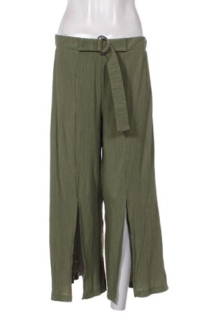 Γυναικείο παντελόνι Bershka, Μέγεθος M, Χρώμα Πράσινο, Τιμή 23,71 €