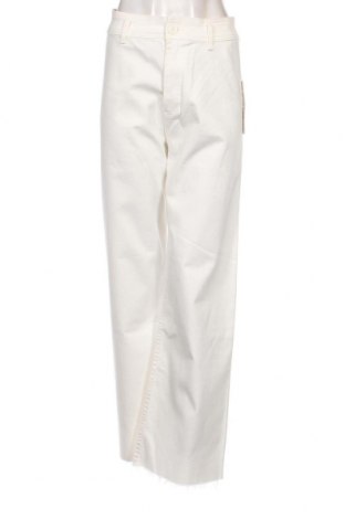 Γυναικείο παντελόνι Guido Maria Kretschmer for About You, Μέγεθος M, Χρώμα Λευκό, Τιμή 24,67 €