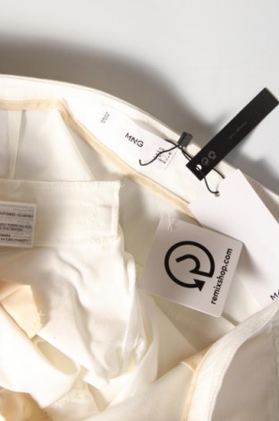 Γυναικείο παντελόνι Mango, Μέγεθος M, Χρώμα Λευκό, Τιμή 35,05 €