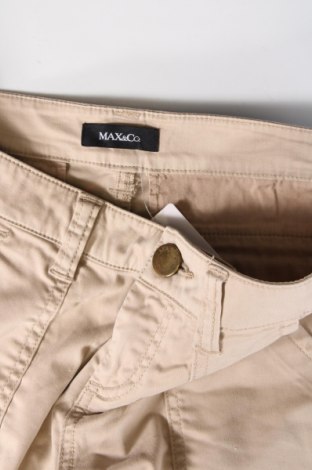 Γυναικείο παντελόνι Max&Co., Μέγεθος S, Χρώμα  Μπέζ, Τιμή 7,70 €
