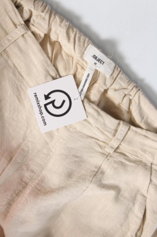 Dámské kalhoty  Object, Velikost L, Barva Krémová, Cena  1 261,00 Kč