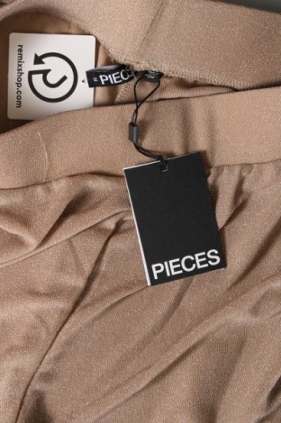 Damenhose Pieces, Größe M, Farbe Beige, Preis € 4,45