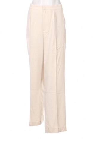 Дамски панталон Pull&Bear, Размер L, Цвят Екрю, Цена 11,04 лв.