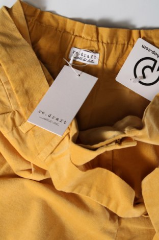 Γυναικείο παντελόνι Re.draft, Μέγεθος M, Χρώμα Κίτρινο, Τιμή 44,85 €