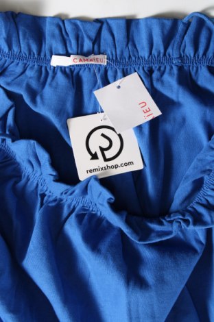 Γυναικείο αμάνικο μπλουζάκι Camaieu, Μέγεθος L, Χρώμα Μπλέ, Τιμή 3,79 €