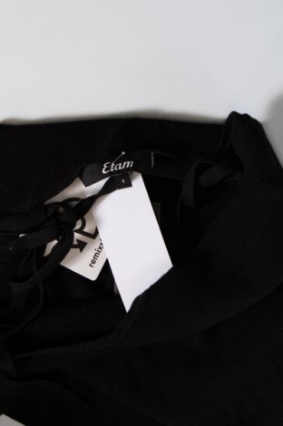 Γυναικείο αμάνικο μπλουζάκι Etam, Μέγεθος S, Χρώμα Μαύρο, Τιμή 4,63 €