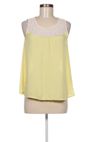 Γυναικείο αμάνικο μπλουζάκι H&M, Μέγεθος XS, Χρώμα Κίτρινο, Τιμή 1,61 €