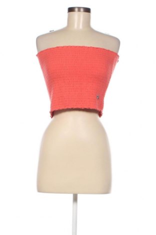Γυναικείο αμάνικο μπλουζάκι Hollister, Μέγεθος L, Χρώμα Πορτοκαλί, Τιμή 3,29 €