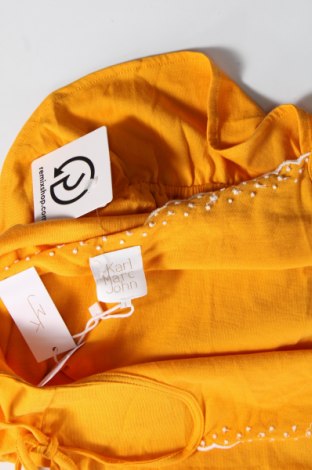Γυναικείο αμάνικο μπλουζάκι Karl Marc John, Μέγεθος L, Χρώμα Πορτοκαλί, Τιμή 29,90 €