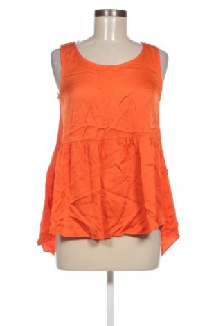 Γυναικείο αμάνικο μπλουζάκι Lauren Vidal, Μέγεθος M, Χρώμα Πορτοκαλί, Τιμή 7,48 €