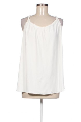 Γυναικείο αμάνικο μπλουζάκι Milan Kiss, Μέγεθος M, Χρώμα Λευκό, Τιμή 3,74 €