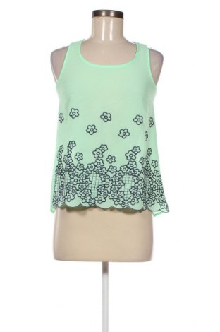 Γυναικείο αμάνικο μπλουζάκι Mine, Μέγεθος S, Χρώμα Πράσινο, Τιμή 6,65 €