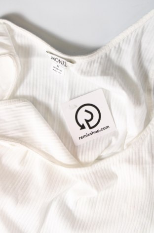 Γυναικείο αμάνικο μπλουζάκι Monki, Μέγεθος XL, Χρώμα Λευκό, Τιμή 3,03 €