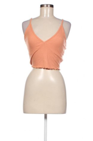 Γυναικείο αμάνικο μπλουζάκι NA-KD, Μέγεθος S, Χρώμα Πορτοκαλί, Τιμή 3,74 €