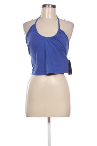 Γυναικείο αμάνικο μπλουζάκι NA-KD, Μέγεθος L, Χρώμα Μπλέ, Τιμή 5,23 €