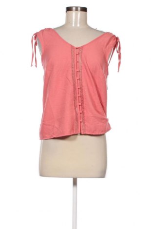 Γυναικείο αμάνικο μπλουζάκι Naf Naf, Μέγεθος S, Χρώμα Ρόζ , Τιμή 4,19 €