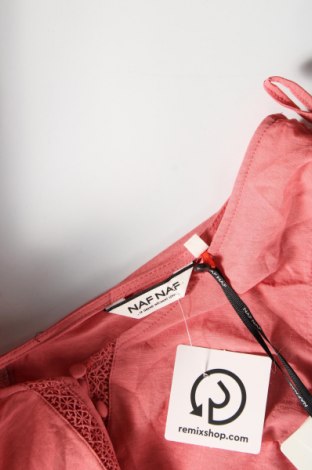 Γυναικείο αμάνικο μπλουζάκι Naf Naf, Μέγεθος S, Χρώμα Ρόζ , Τιμή 4,04 €