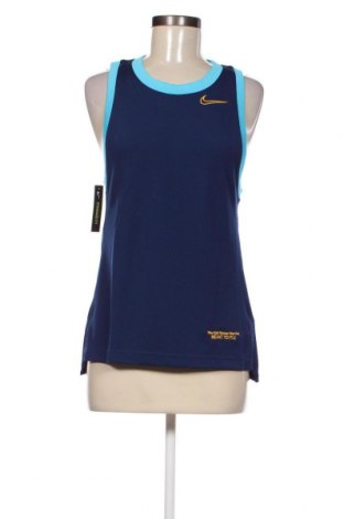 Γυναικείο αμάνικο μπλουζάκι Nike, Μέγεθος S, Χρώμα Μπλέ, Τιμή 26,47 €