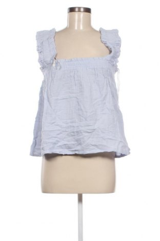 Γυναικείο αμάνικο μπλουζάκι Pieces, Μέγεθος XS, Χρώμα Μπλέ, Τιμή 4,73 €