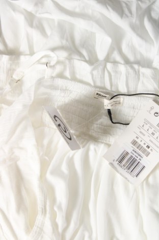 Damska koszulka na ramiączkach Pull&Bear, Rozmiar L, Kolor Biały, Cena 55,97 zł