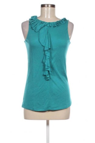 Γυναικείο αμάνικο μπλουζάκι St.Emile, Μέγεθος XS, Χρώμα Πράσινο, Τιμή 3,42 €