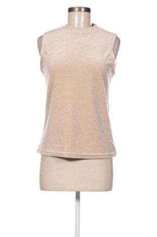 Γυναικείο αμάνικο μπλουζάκι VRS, Μέγεθος S, Χρώμα  Μπέζ, Τιμή 4,10 €