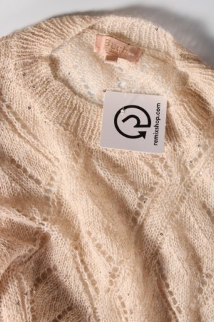Дамски пуловер Buch, Размер S, Цвят Бежов, Цена 4,64 лв.