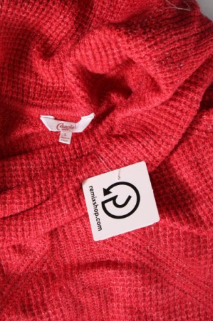 Дамски пуловер Candie's, Размер L, Цвят Червен, Цена 5,51 лв.