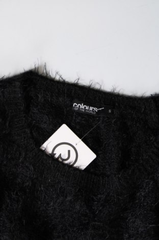 Дамски пуловер Colours Of The World, Размер S, Цвят Черен, Цена 4,93 лв.