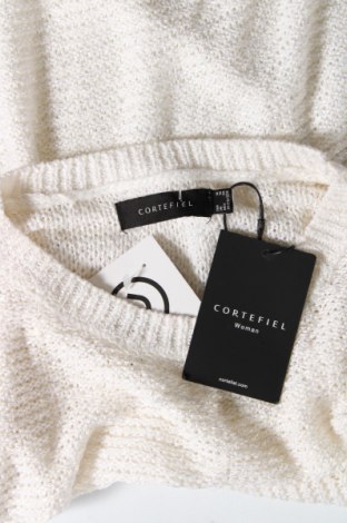 Γυναικείο πουλόβερ Cortefiel, Μέγεθος M, Χρώμα Λευκό, Τιμή 13,46 €