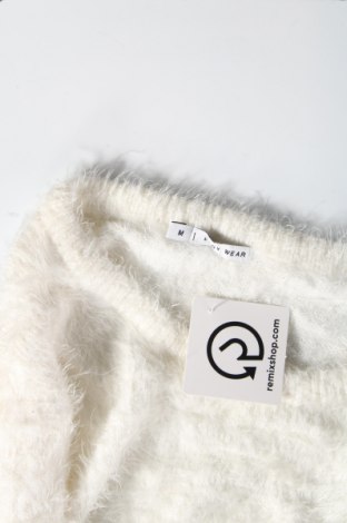Γυναικείο πουλόβερ Easy Wear, Μέγεθος M, Χρώμα Λευκό, Τιμή 17,94 €