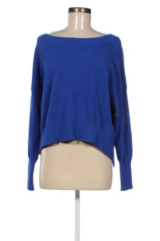 Дамски пуловер Express, Размер S, Цвят Син, Цена 21,75 лв.
