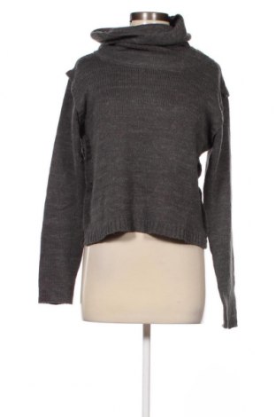 Дамски пуловер For Friends, Размер L, Цвят Сив, Цена 5,32 лв.