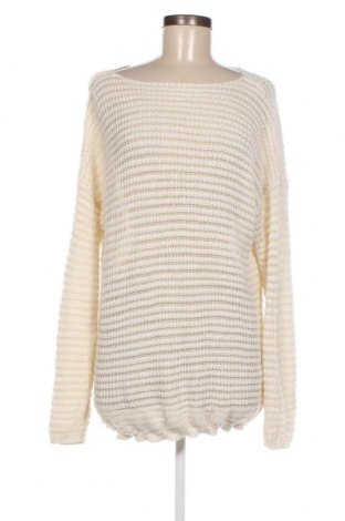 Γυναικείο πουλόβερ Free Quent, Μέγεθος L, Χρώμα Λευκό, Τιμή 3,05 €