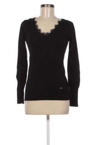 Дамски пуловер Guess, Размер S, Цвят Черен, Цена 95,20 лв.