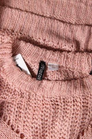 Дамски пуловер H&M Divided, Размер M, Цвят Розов, Цена 4,06 лв.