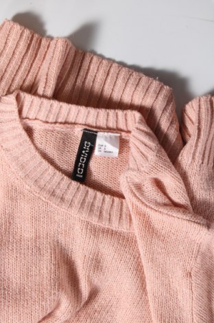 Дамски пуловер H&M Divided, Размер S, Цвят Розов, Цена 5,22 лв.