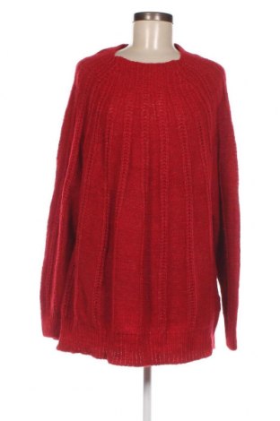 Damenpullover Laura Torelli, Größe L, Farbe Rot, Preis 2,83 €