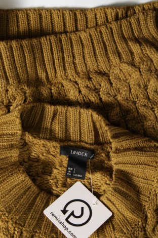 Дамски пуловер Lindex, Размер S, Цвят Зелен, Цена 4,64 лв.