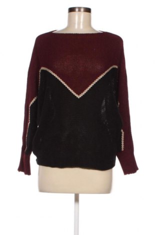 Дамски пуловер Made In Italy, Размер M, Цвят Червен, Цена 19,32 лв.