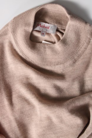 Γυναικείο πουλόβερ Malva, Μέγεθος M, Χρώμα  Μπέζ, Τιμή 3,05 €