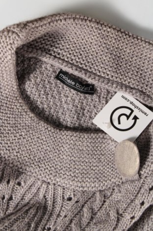 Γυναικείο πουλόβερ Michele Boyard, Μέγεθος M, Χρώμα Γκρί, Τιμή 2,69 €